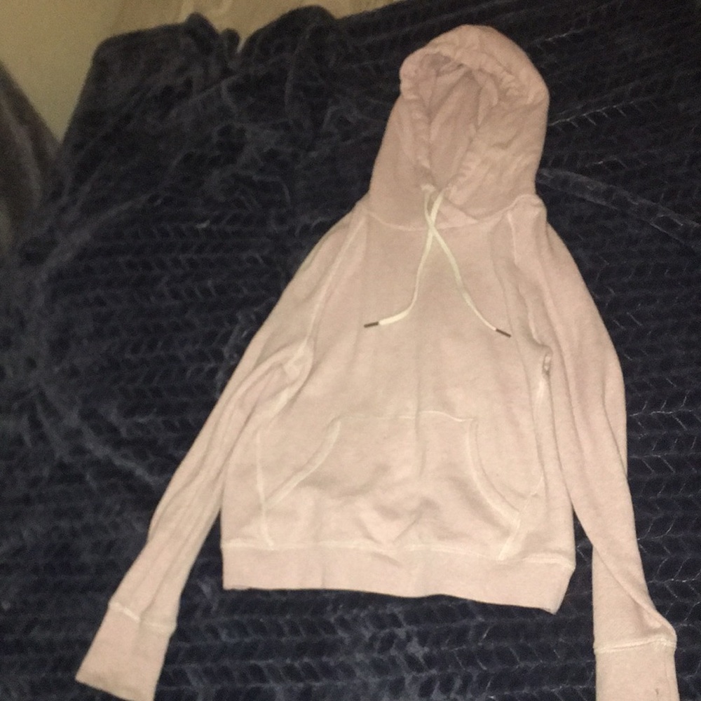 Pink hoodie from garage